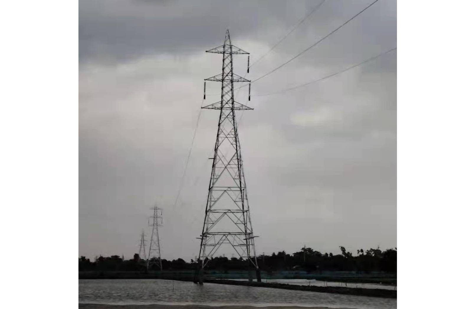 New Construction EPC project of 132kv single circuit overhead transmission line for ERBL photovoltaic power plant extension in Bangladesh